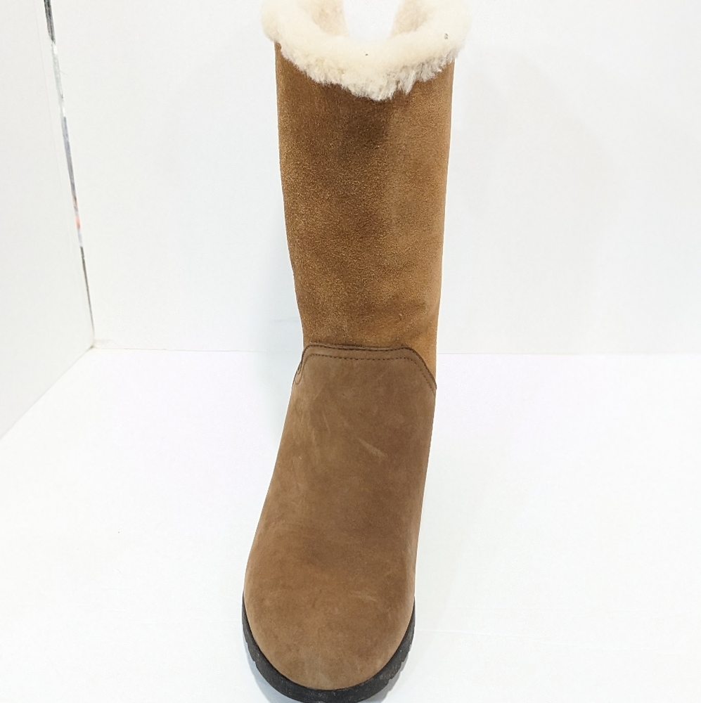 NWOT UGG Waterproof Edelina Wedge Boots - Picture 3 of 16